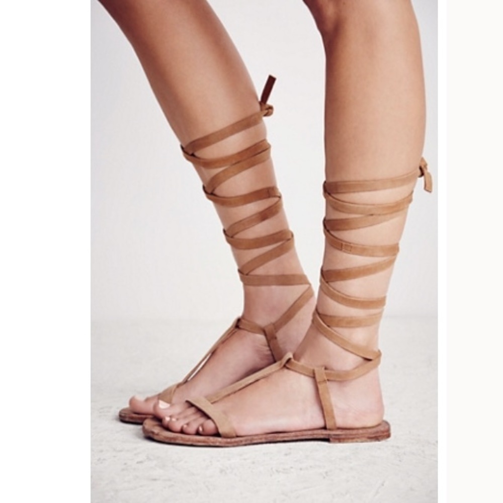 Free People Dahlia lace up sandal